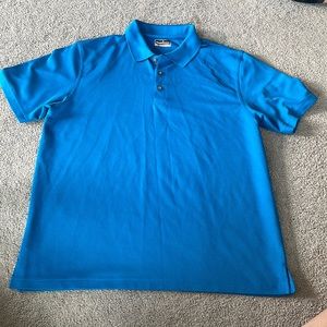 Blue polo shirt, grand slam XXL